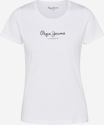 Pepe Jeans T-Shirt 'NEW VIRGINIA' in Weiß