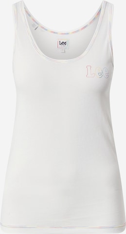 Lee Top 'PRIDE TANK' in White: front