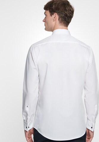 Coupe regular Chemise business SEIDENSTICKER en blanc