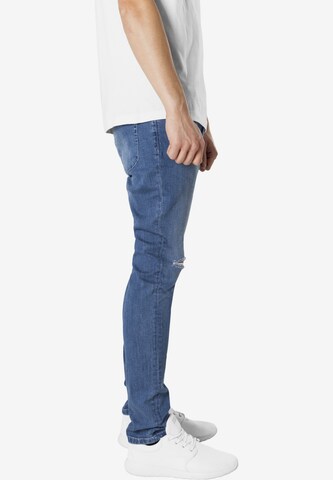 Urban Classics Skinny Jeans in Blue