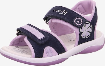 SUPERFIT Sandalen 'Sunny' in Blauw: voorkant