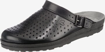 BECK Slippers 'Theo' in Black: front