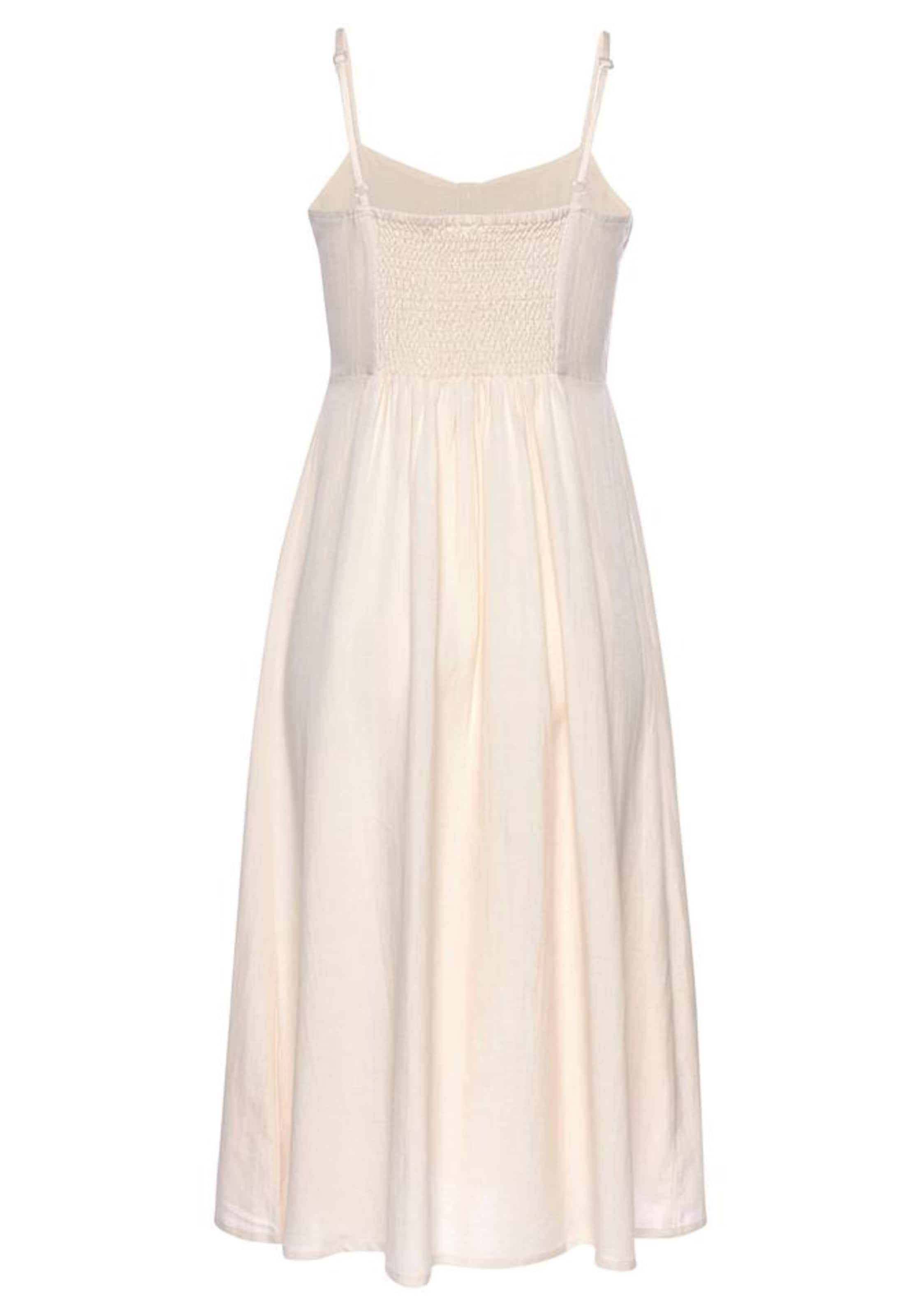 LASCANA Сарафан в Бежевый