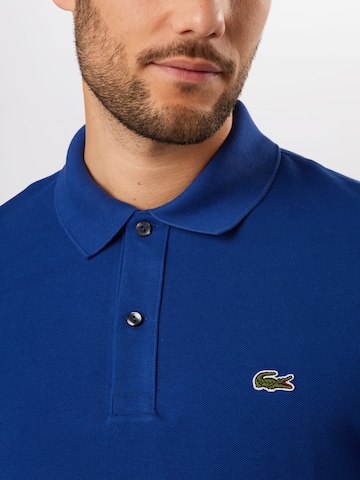 LACOSTE Slim fit Shirt in Blauw