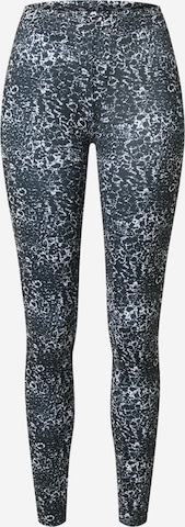 Urban Classics Skinny Leggings in Black: front