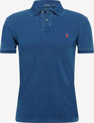 T-Shirt Polo Ralph Lauren en bleu : devant