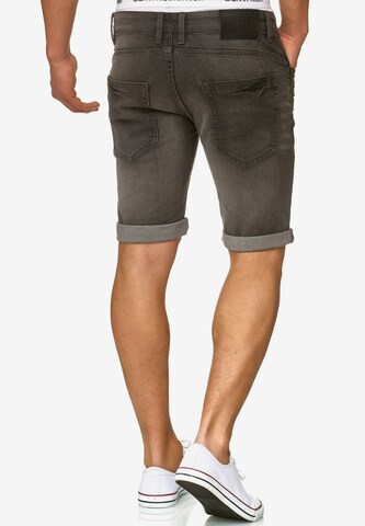 INDICODE JEANS Regular Shorts 'Caden' in Grau