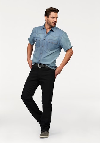 ARIZONA Regular fit Button Up Shirt in Blue
