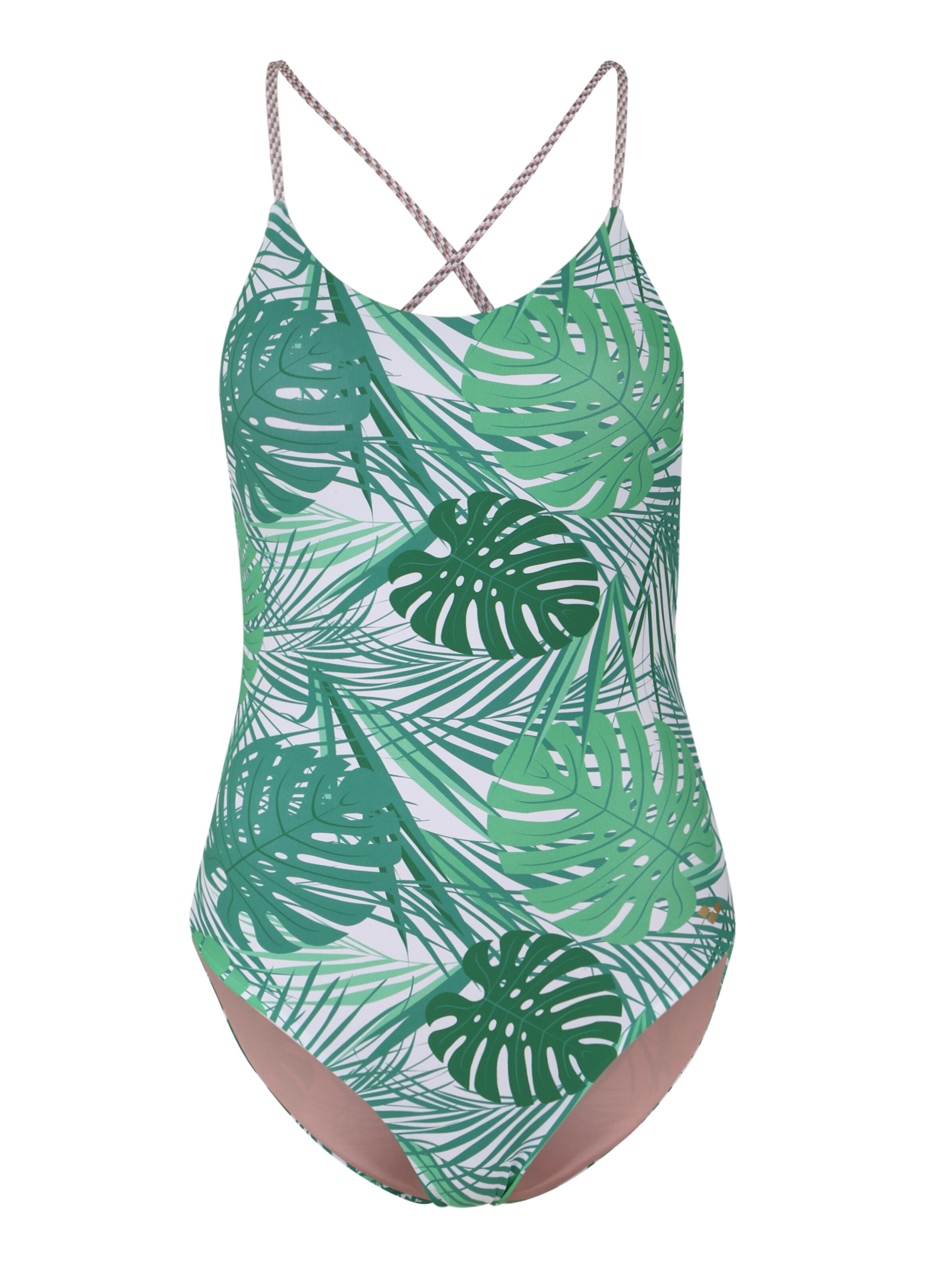 ARENA - Sportbadpak 'One Poseidon One Piece' in de kleur Groen