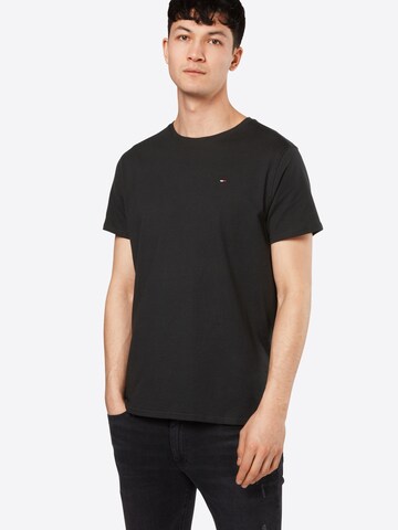 Tommy Jeans T-Shirt in Schwarz: predná strana