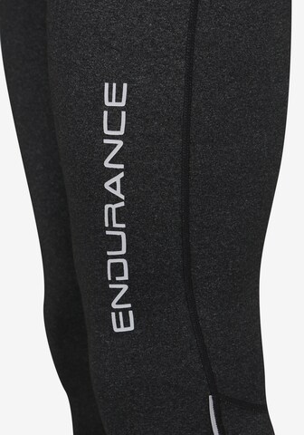 ENDURANCE Skinny Sportbroek 'Stevens' in Zwart