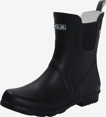 Mols Rubber Boots 'Suburbs' in Black: front