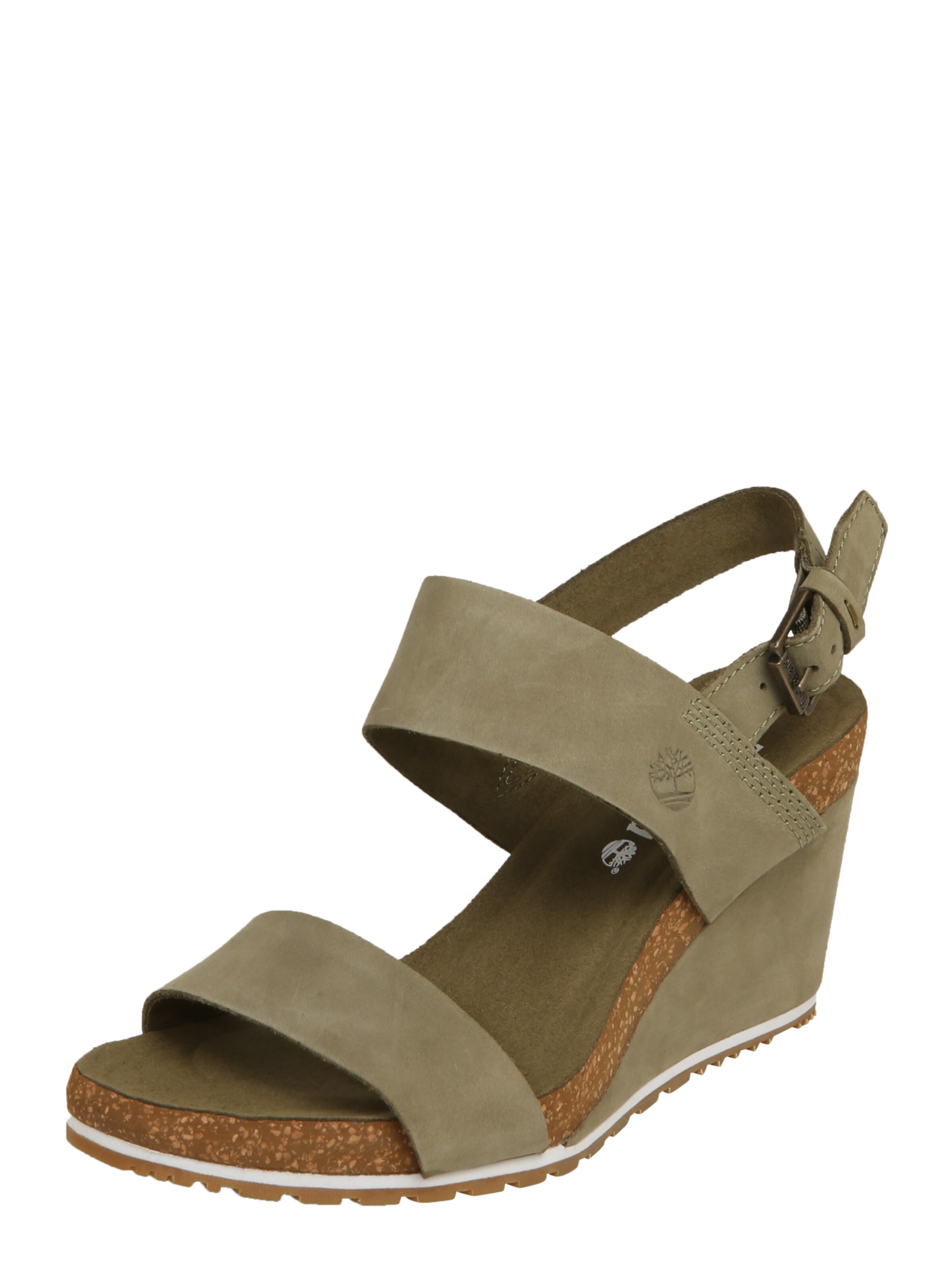 TIMBERLAND - Sandalen met riem 'Capri Sunset' in de kleur Olijfgroen