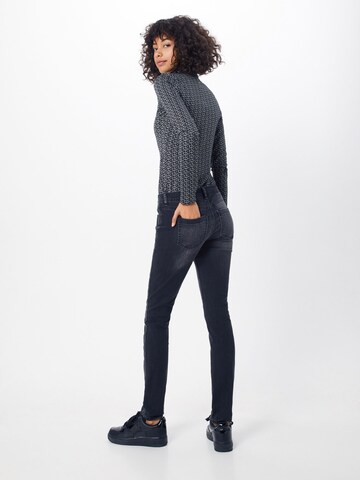 STREET ONE Skinny Jeans 'York' in Blau: zadná strana