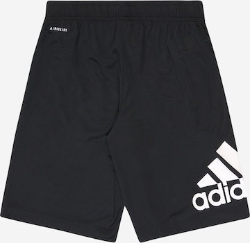 ADIDAS PERFORMANCE Regular Workout Pants in Black