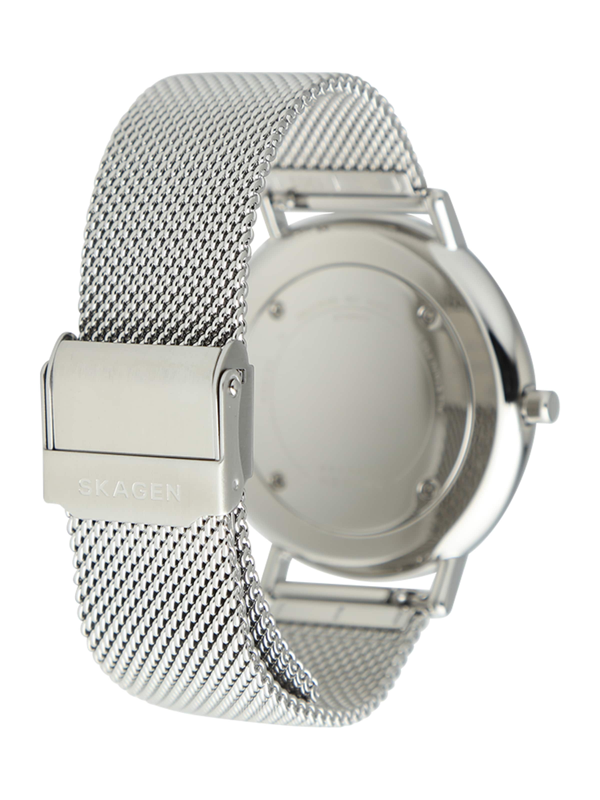 SKAGEN Analog watch 'SIGNATUR' in Silver: back