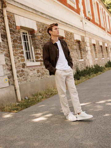 Brown Button Up Shirt Look