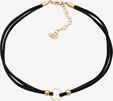 ELLI Halsband 'Kreis' i svart