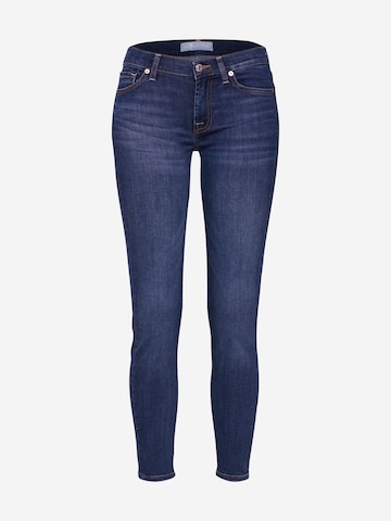 7 for all mankind Skinny Jeans 'The Skinny Crop' in Blue