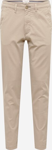 SELECTED HOMME Chino Pants 'Miles Flex' in Grey: front