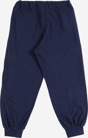SCHIESSER Pyžamo – modrá: zadní strana