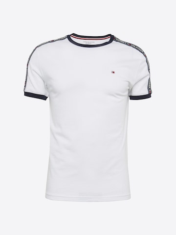 Tricou de la Tommy Hilfiger Underwear pe alb: față