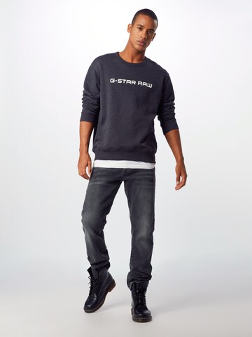 Regular Jean '3301 Straight' G-Star RAW en noir