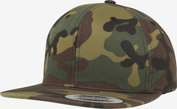 Cappello da baseball di Flexfit in marrone: frontale