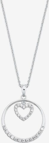 AMOR Necklace in Silver: front