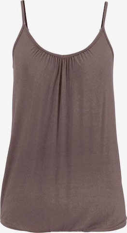 LASCANA Top in Braun