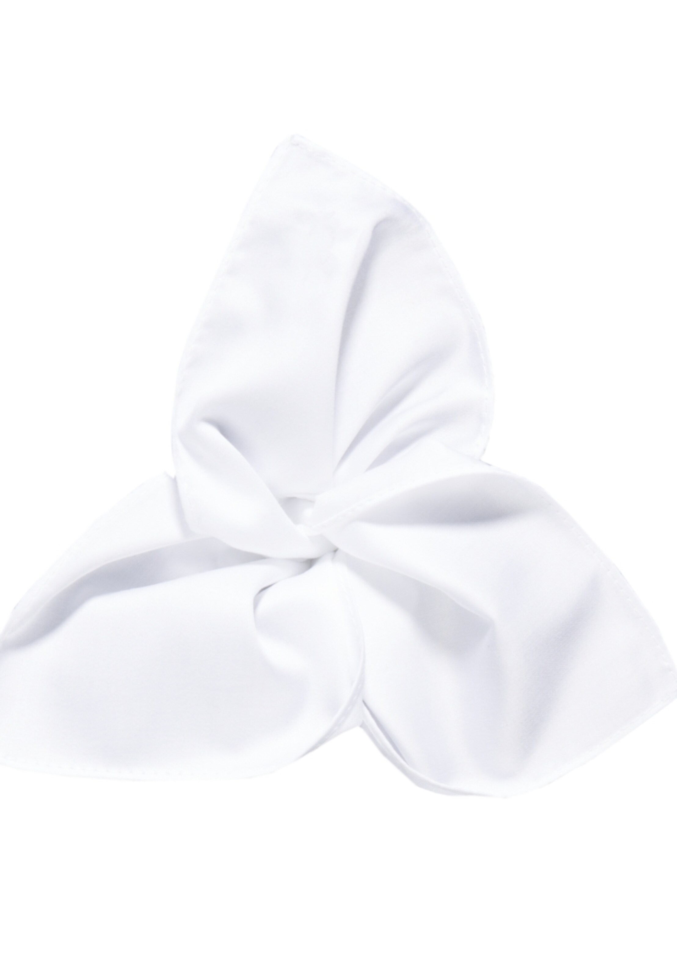 Foulard 'Schwarze Rose' SEIDENSTICKER en blanc