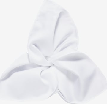 Foulard 'Schwarze Rose' SEIDENSTICKER en blanc