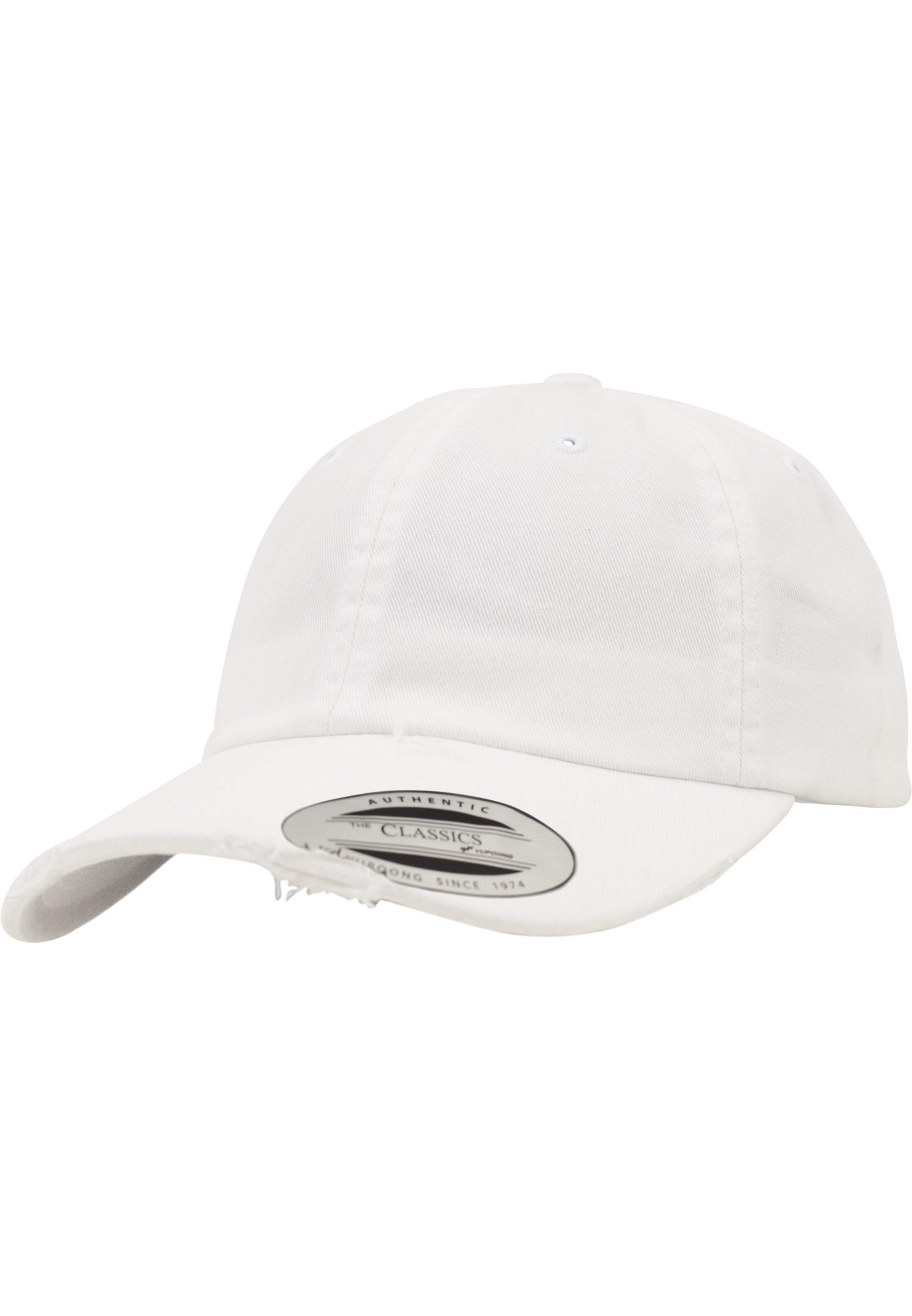 Casquette Flexfit en blanc : devant
