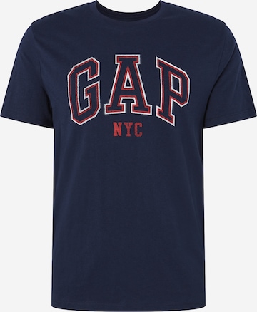 GAP - Camisa 'ARCH' em azul: frente
