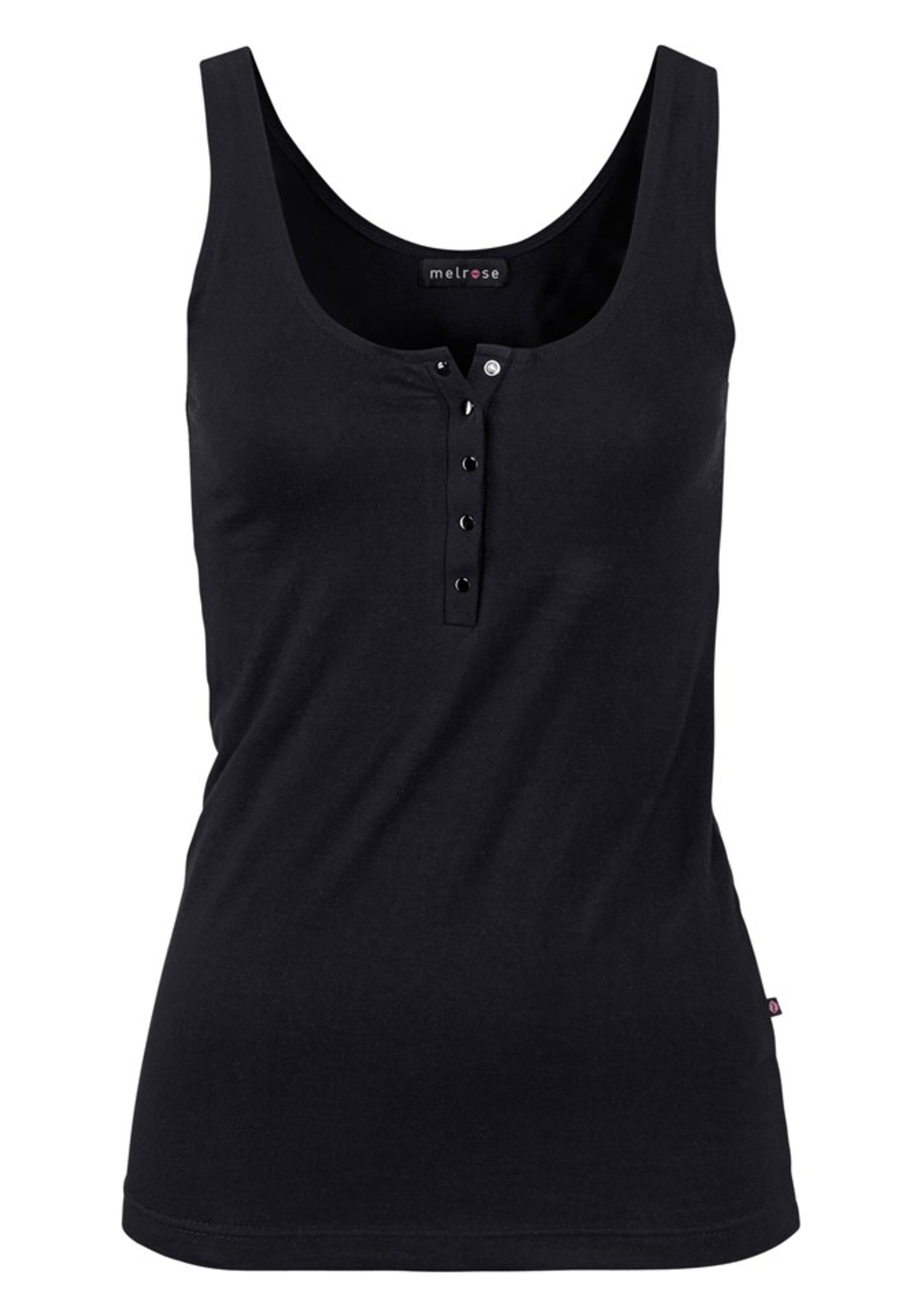 MELROSE Tanktop (Packung, 2 Stück) in Schwarz