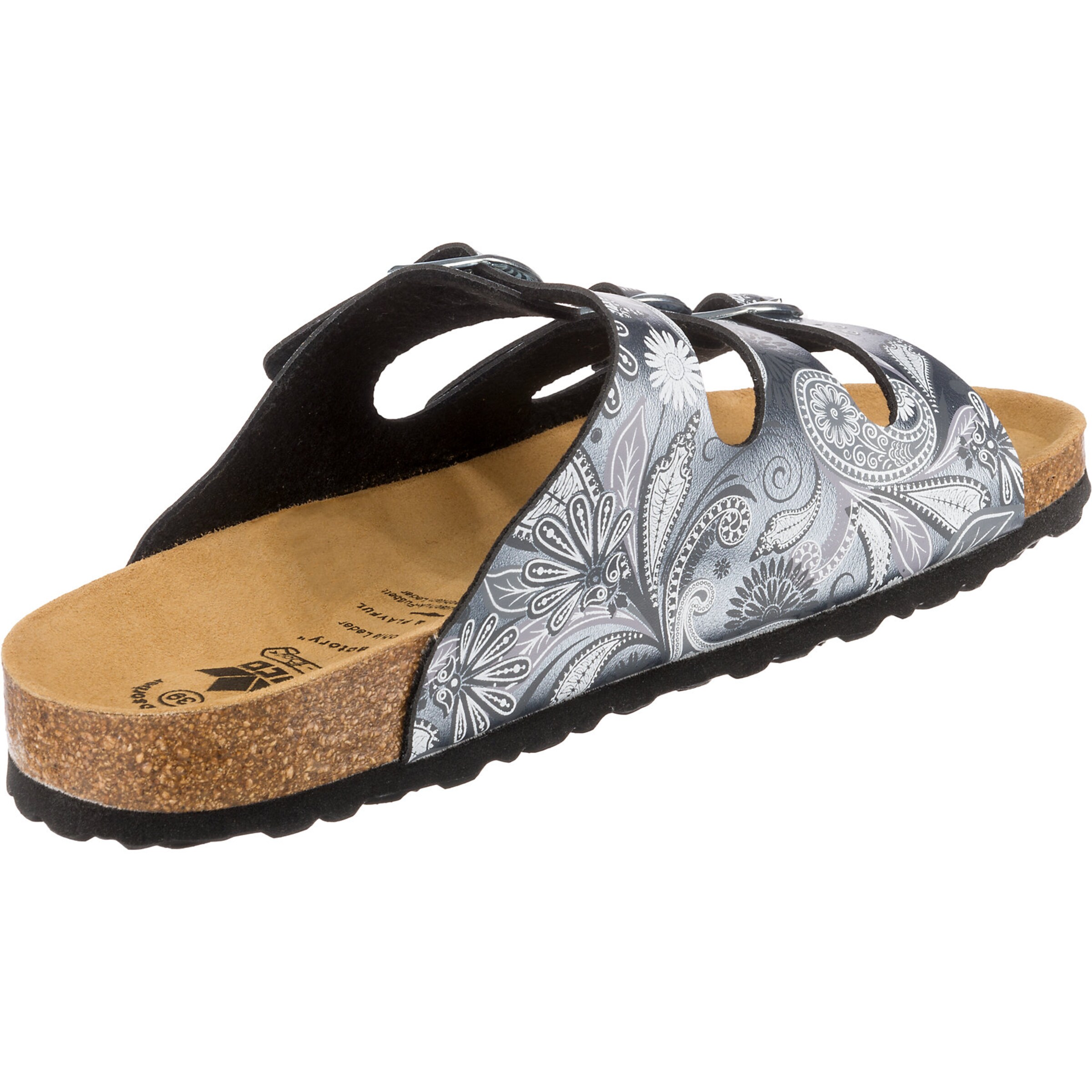 LICO Pantolette 'Bioline' in Grau