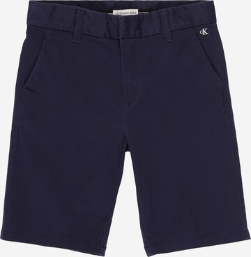 Calvin Klein Jeans Slimfit Shorts in Blau: predná strana