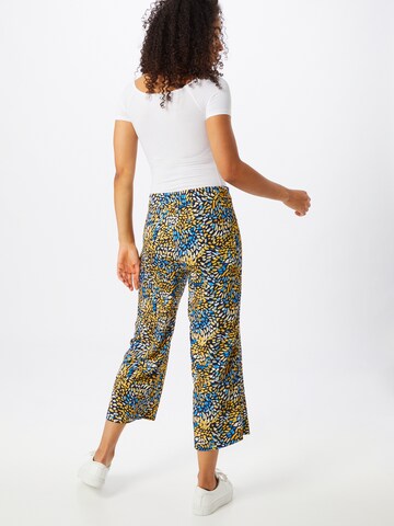 Wide Leg Pantalon COMMA en jaune