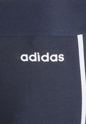 ADIDAS SPORTSWEAR Skinny Sporthose in Blau