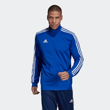 ADIDAS PERFORMANCE Trainingsjacke 'Tiro 19' in Blau: predná strana