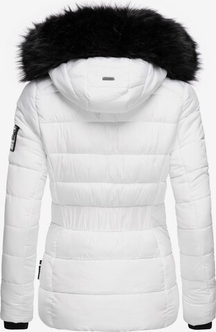 NAVAHOO - Chaqueta de invierno 'Zuckerbiene' en blanco