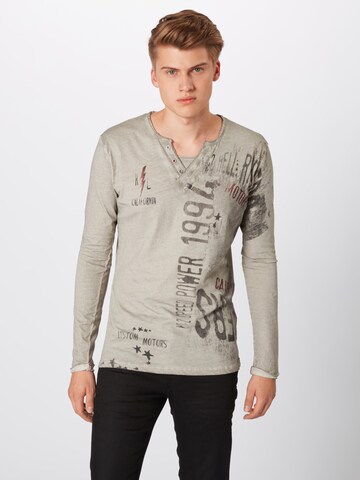 T-Shirt Key Largo en gris : devant