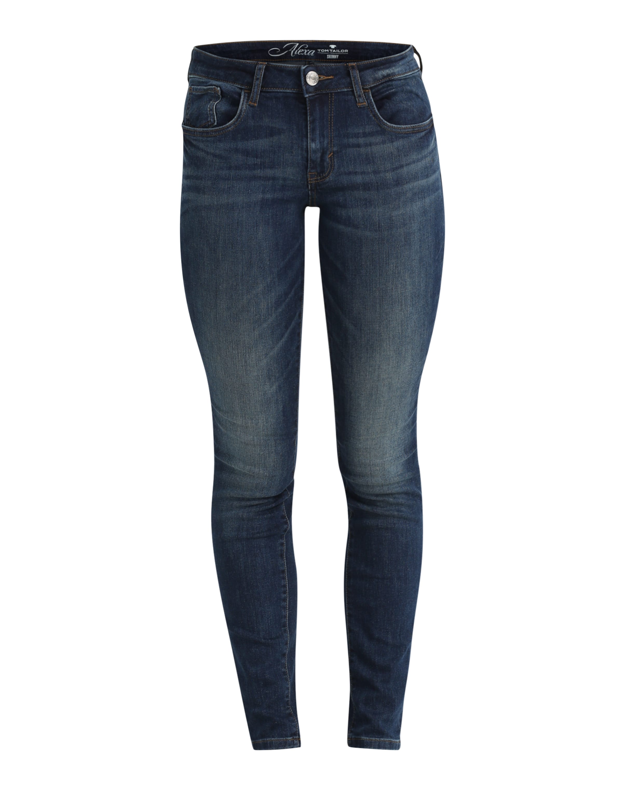 Skinny Jeans 'Alexa' di TOM TAILOR in blu: frontale