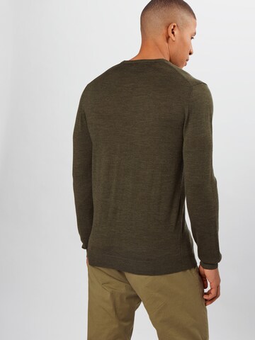 Coupe regular Pull-over 'Margrate' Matinique en vert