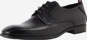 LLOYD Lace-Up Shoes 'Dejan' in Black: front