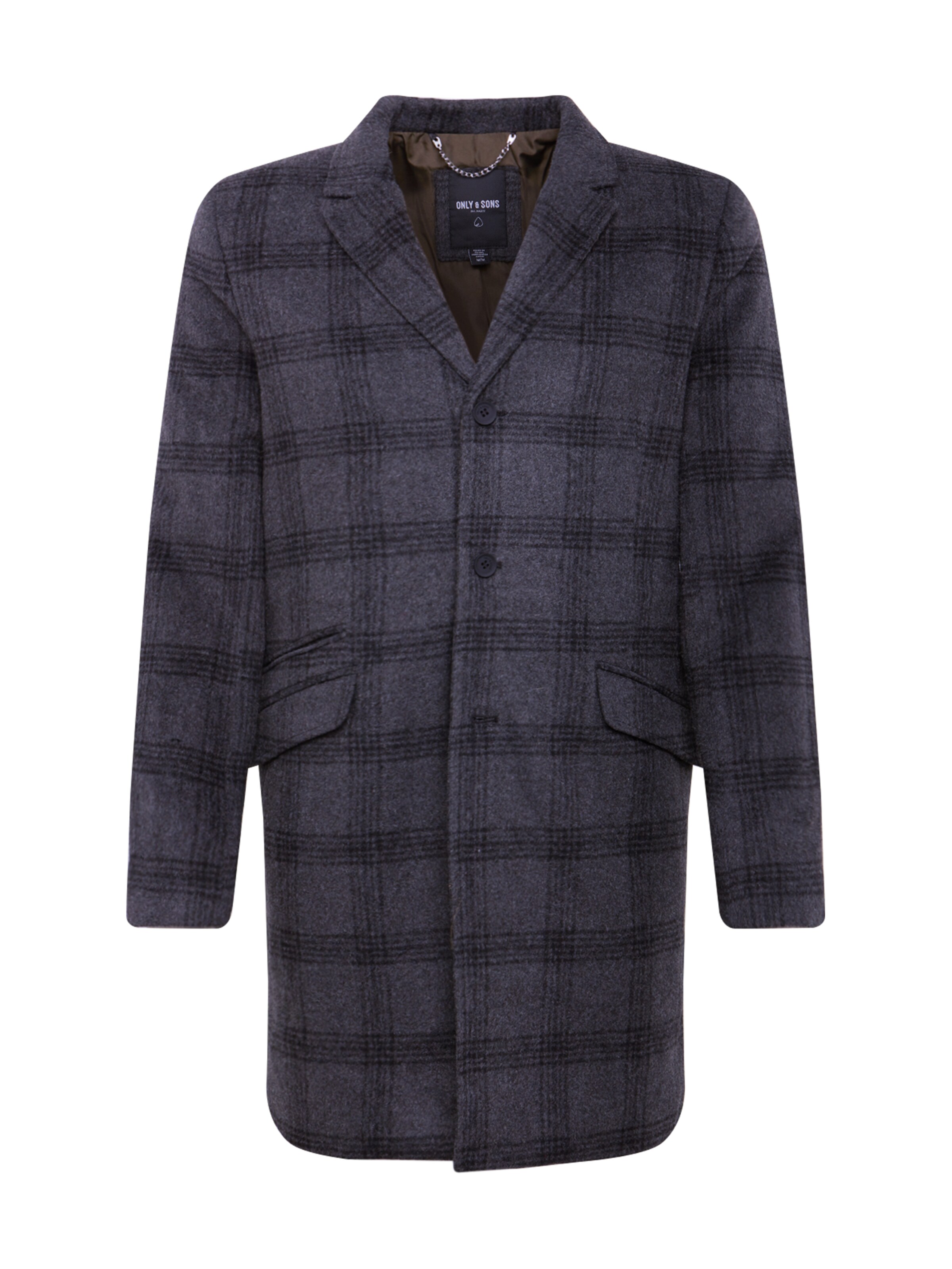 Only & Sons - Tussenjas 'JULIAN' in de kleur Donkergrijs