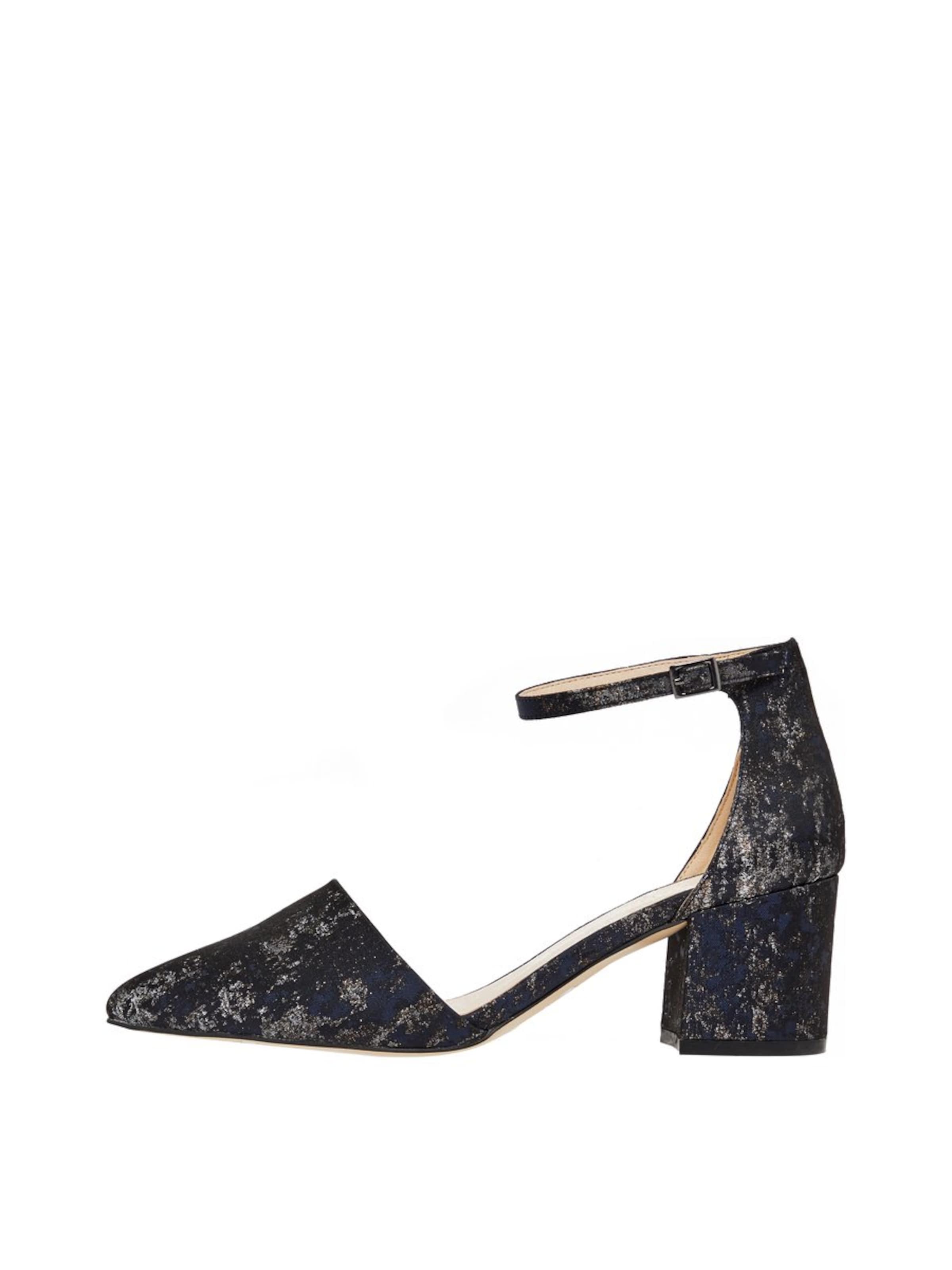 Bianco Pumps 'Divived D'orsay' in Blau: Vorderseite