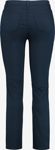 SAMOON Slim fit Trousers 'Betty' in Blue