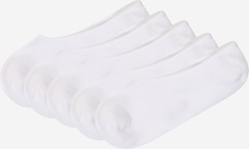 Resteröds Ankle socks 'No Show' in White: front
