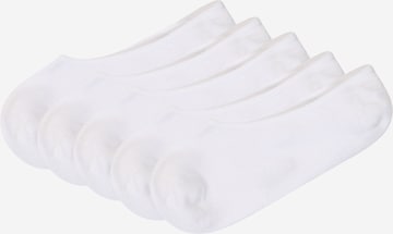 Resteröds Ankle Socks 'No Show' in White: front